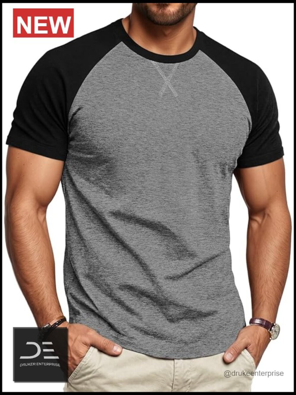 Cotton Beach Summer Casual Crewneck Short Sleeve T-Shirt
